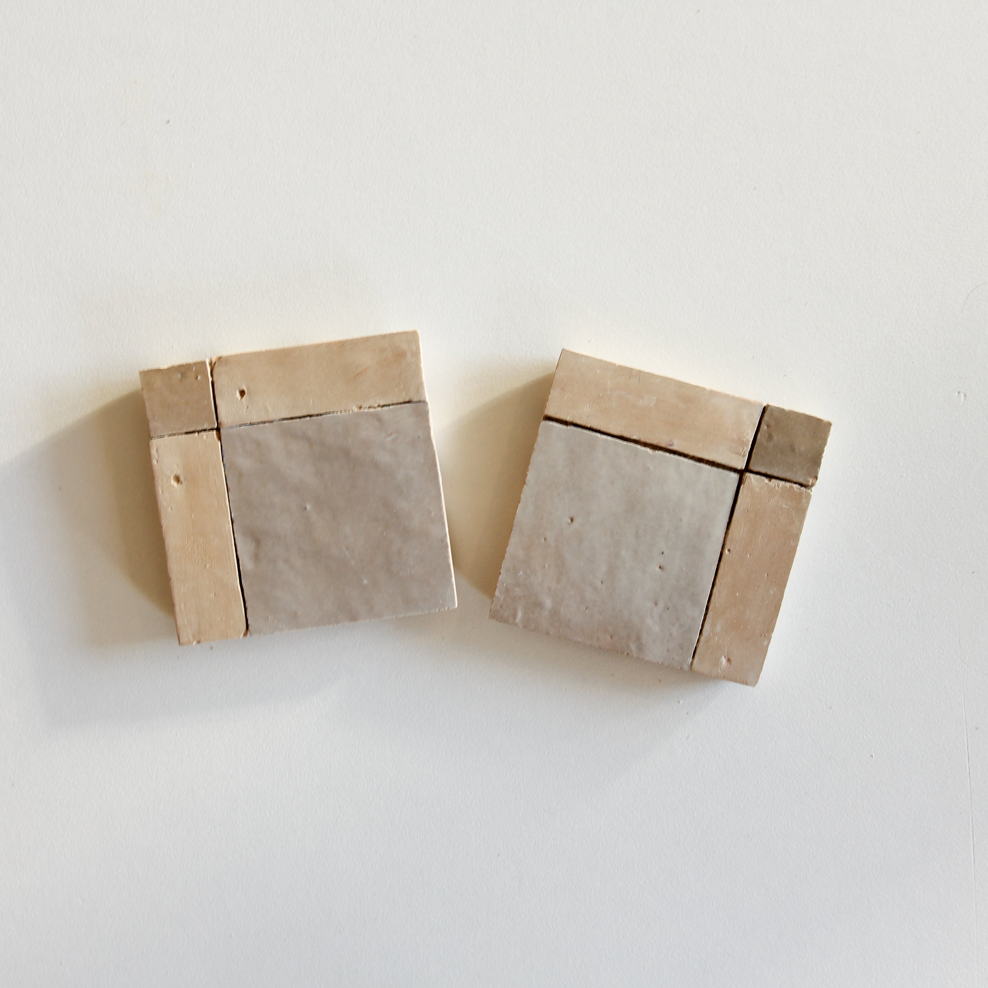 Moroccan Zellige Mosaic EZR0226 Latte, Oat & Clay