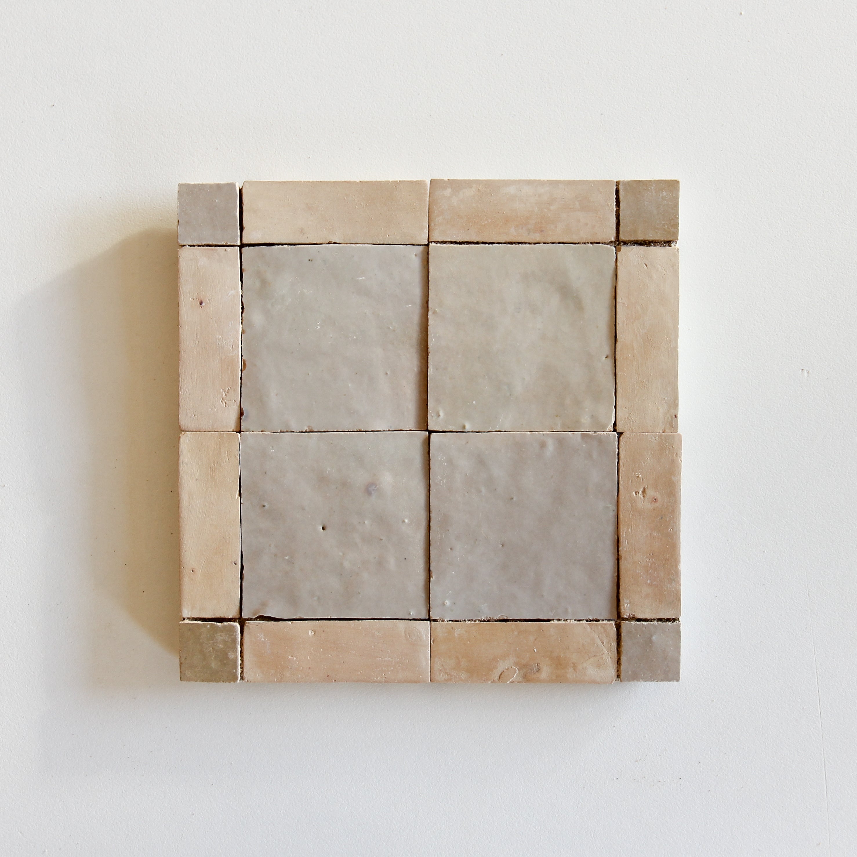 Moroccan Zellige Mosaic EZR0226 Latte, Oat & Clay