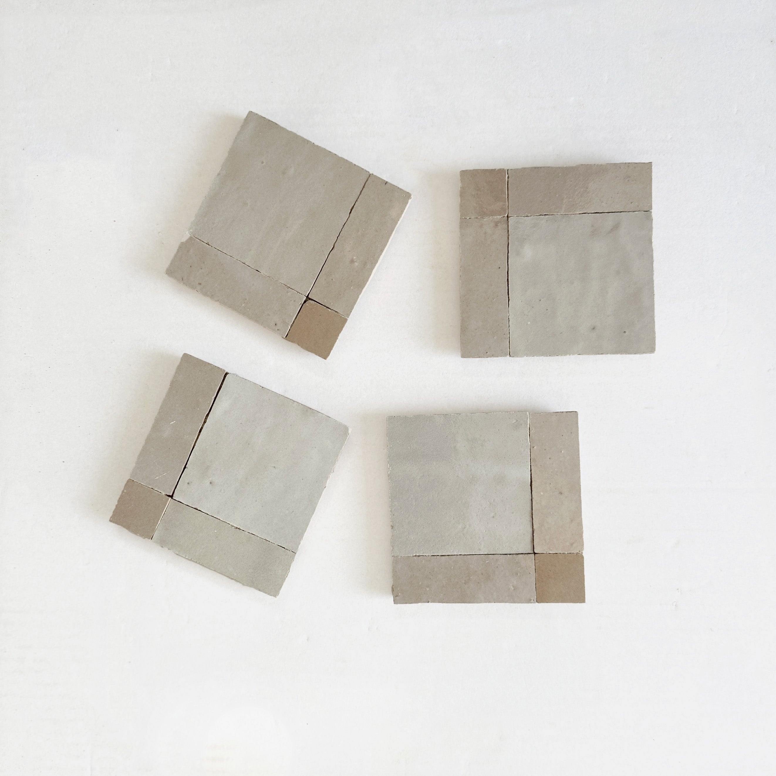 Moroccan Zellige Mosaic EZR0226 Latte,Oat & Dust