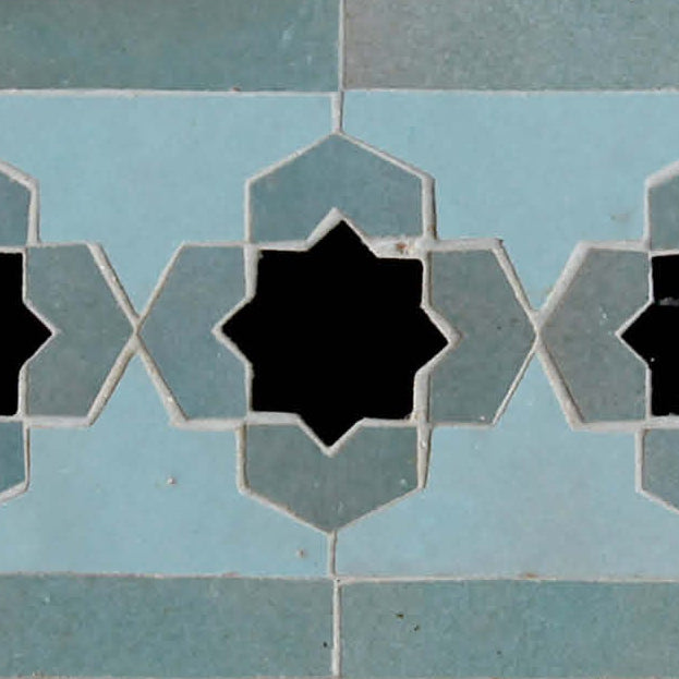 EZRBRD2107 Zellige Border Mosaic