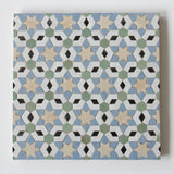 Snow + Blue Grass + Clay + Avocado + Black