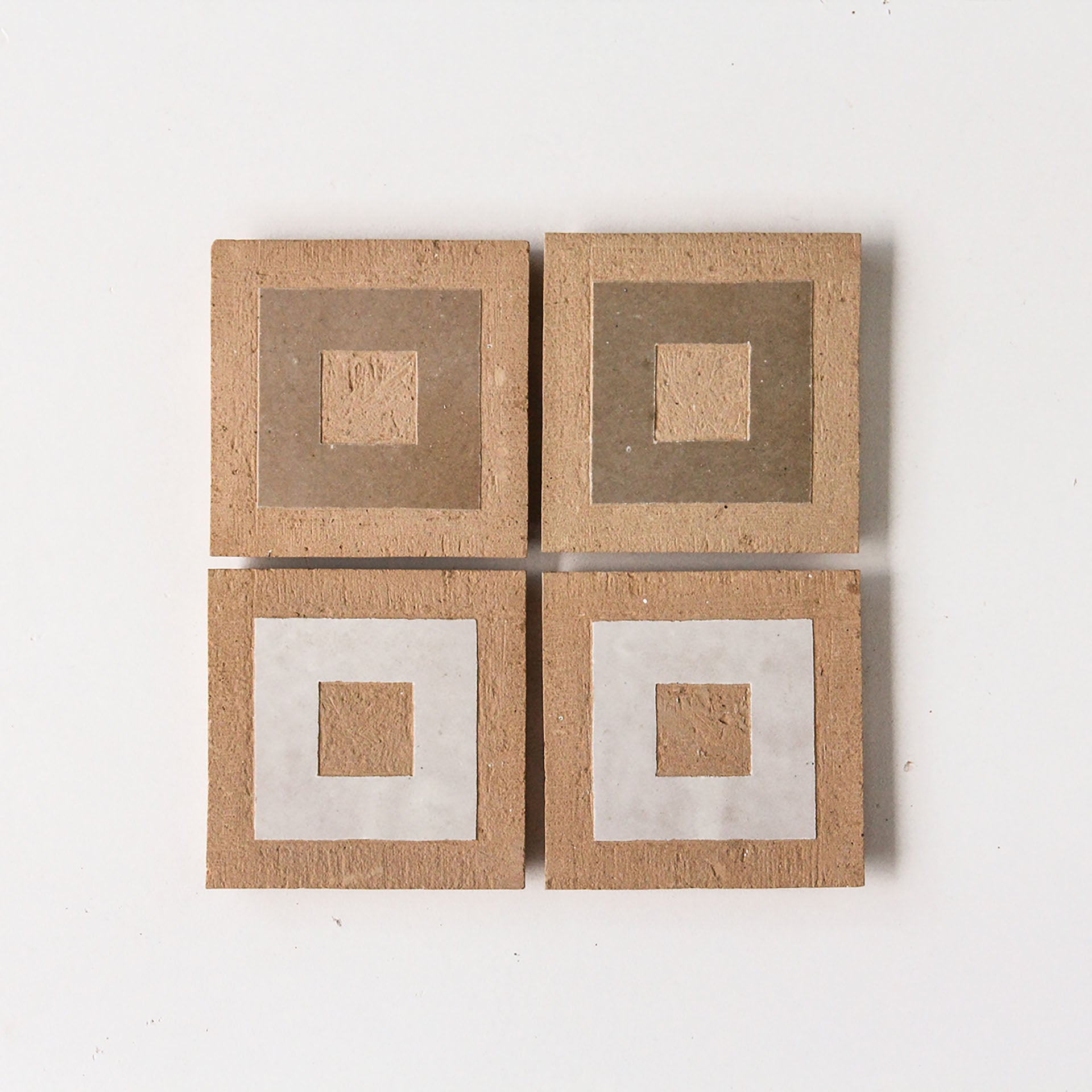 EZR1010 Zellige Cubo with Latte Insert
