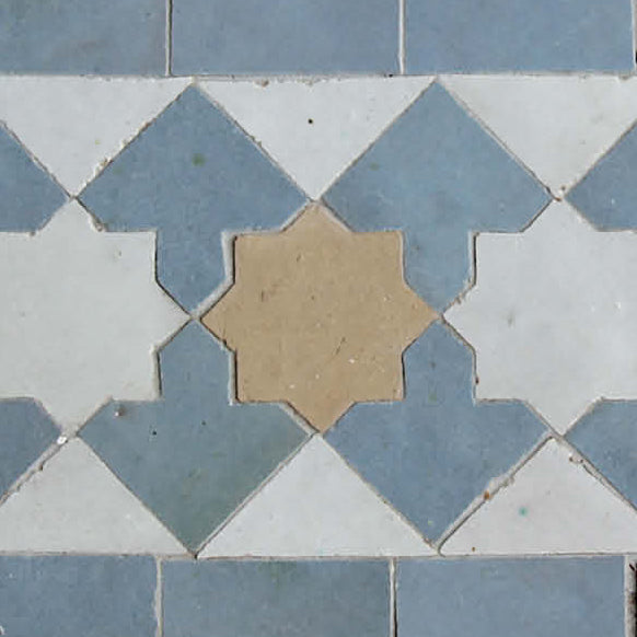 EZRBRD2106 Zellige Border Mosaic