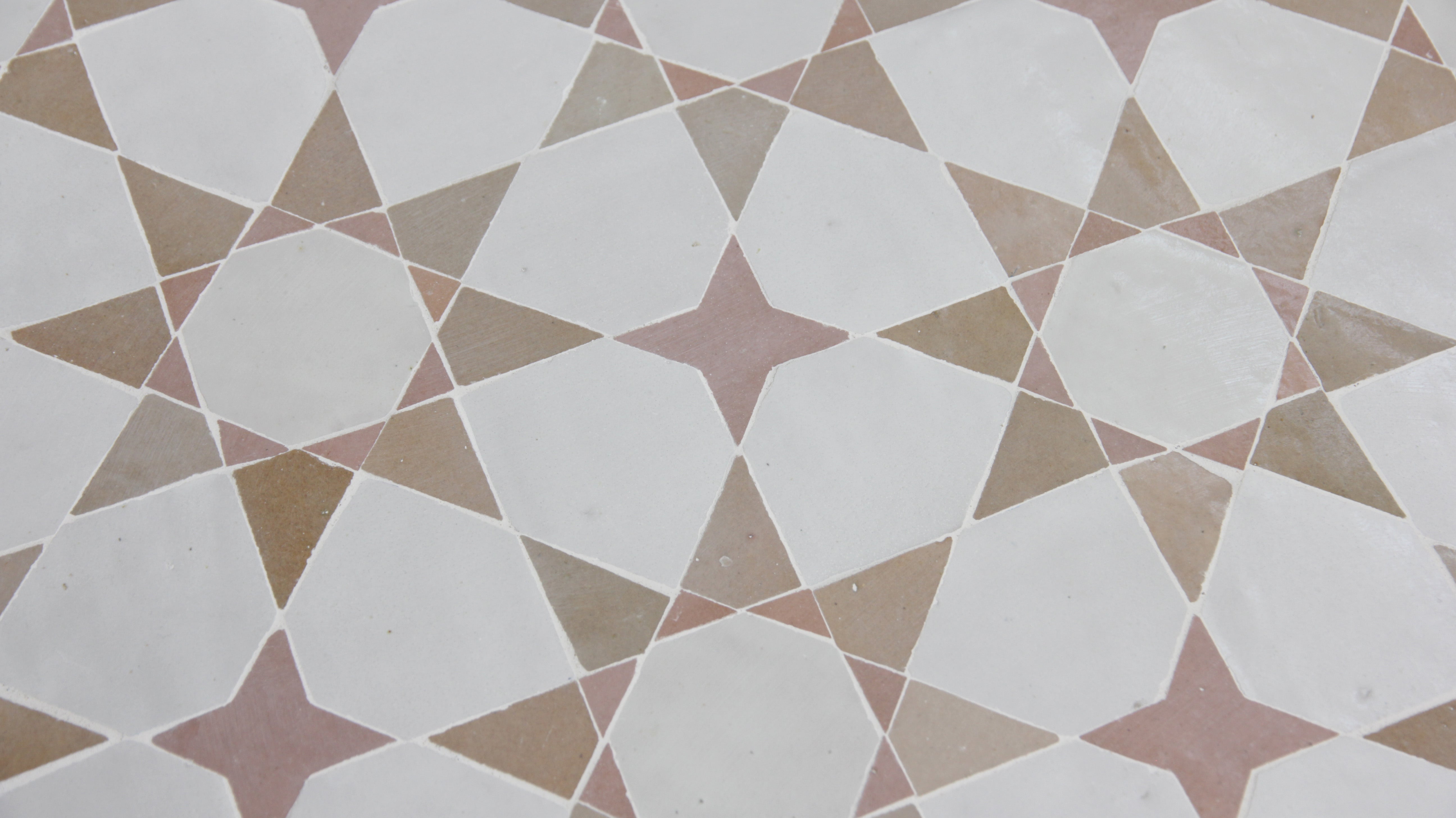 Moroccan Zellige Mosaic EZR0197 Large Format
