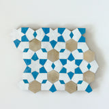 Snow + Clay + Teal