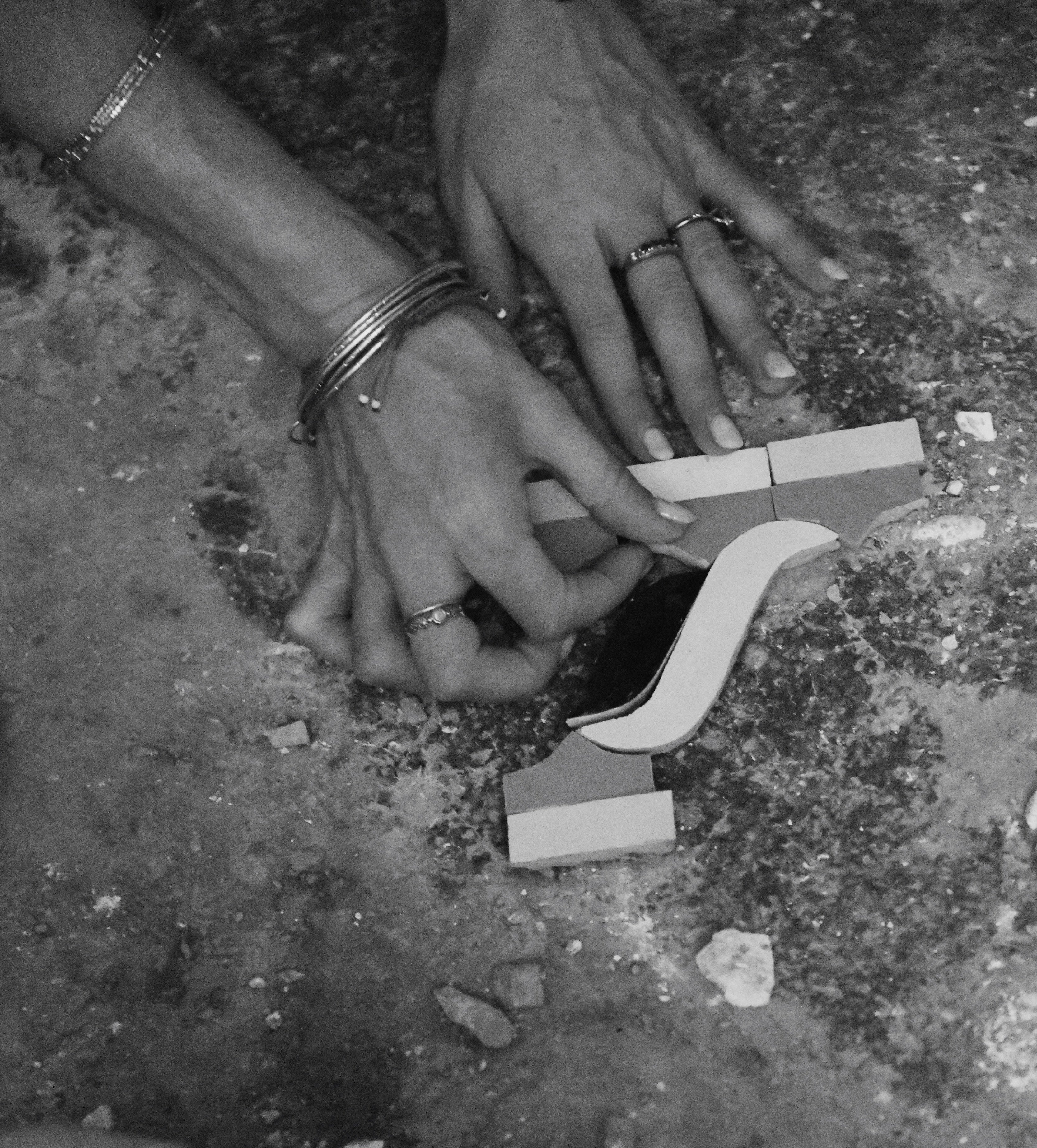 Moroccan Hand made tile mosaic zellige Hand made in Morocco Tiles of ezra Tilesofezra black and white tile
